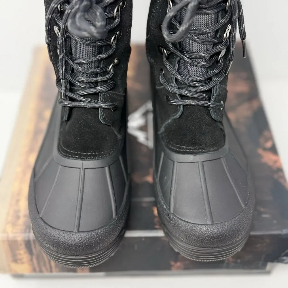NORTIV 8 Terrex-2M Men’s Snow Boots Black US 9 3M Thinsulate STORE MODEL